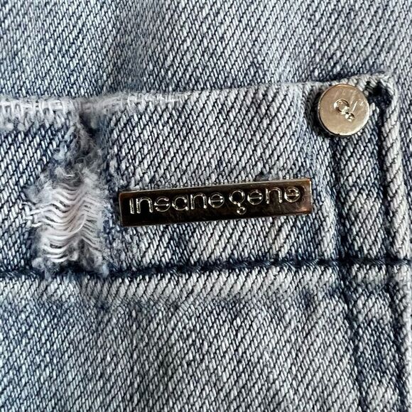 Insane Gene Slouch Vintage Patched Work Jeans - Picture 7 of 16